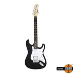 Aria Electric Gitaar Black STG-004 BK | Nieuw, Muziek en Instrumenten, Snaarinstrumenten | Gitaren | Elektrisch, Calimex, Nieuw