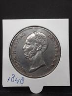 Rijksdaalder 1848 koning Willem II, Postzegels en Munten, Munten | Nederland, Zilver, Ophalen of Verzenden, Losse munt, 2½ gulden
