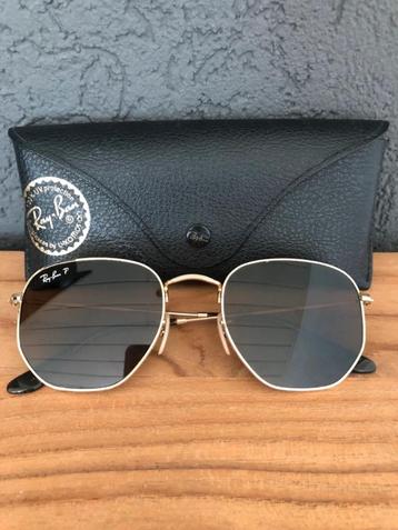 Ray-Ban hexagonal heren zonnebril - polarized 100% origineel beschikbaar voor biedingen