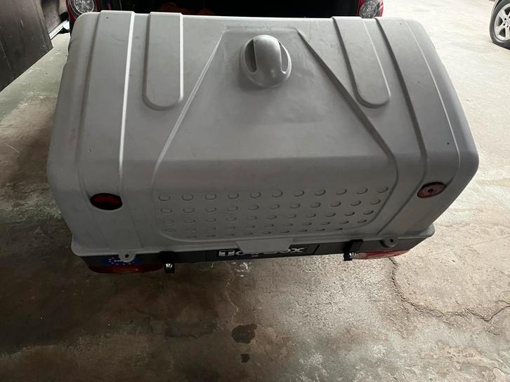 Towbox v1 bagagebox voor op de trekhaal, Auto diversen, Bagagerekken, Zo goed als nieuw, Ophalen