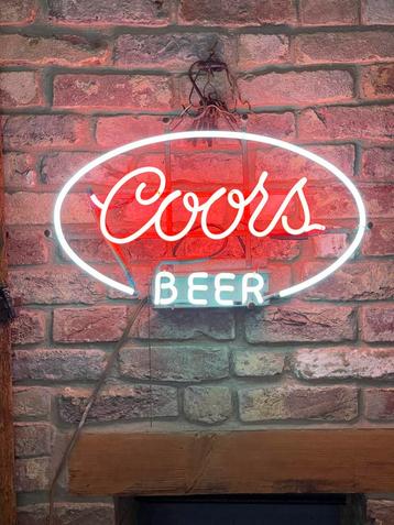 Coors beer neonverlichting USA 1960/70 met 220v omvormer beschikbaar voor biedingen
