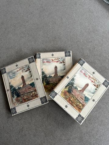 Brocante oude set boekjes De Hoge Veluwe beschikbaar voor biedingen