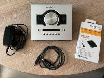 Apollo Twin - UAD Audio Interface + thunderbolt 3 adapter beschikbaar voor biedingen