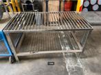 RVS werkbank / werktafel, Doe-het-zelf en Verbouw, Werkbanken, Ophalen, Gebruikt, 120 tot 170 cm