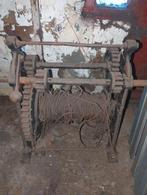 Antiek lier skutsje zeil sluis ketting, Ophalen of Verzenden