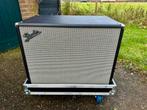 Fender Bassman 115 neo bas cabinet in flightcase, Ophalen, Gebruikt, Basgitaar, 100 watt of meer