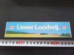 sticker ESSO Liever Loodvrij, Ophalen, Zo goed als nieuw, Bedrijf of Vereniging