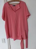 &Co Woman blouse rood/wit maat XL, Ophalen of Verzenden, Zo goed als nieuw, Rood, Blouse of Tuniek