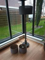 Lampenvoet met lampenkappen, Huis en Inrichting, Ophalen, Hout, Gebruikt, Klassiek