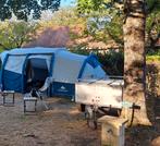 Air seconds 6.1 quechua tent, compleet en met aanhanger., Caravans en Kamperen, Tenten, Ophalen, Zo goed als nieuw, Tot en met 6
