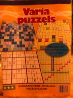 Varia Puzzels - Puzzelboek, Hobby en Vrije tijd, Denksport en Puzzels, Ophalen of Verzenden, 500 t/m 1500 stukjes, Zo goed als nieuw
