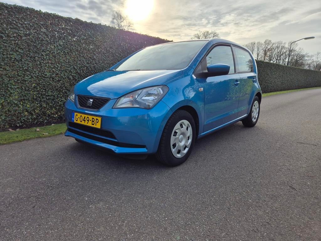 Seat Mii 1.0 60pk Ecomotive 5D 2019 Blauw, Auto's, Seat, Bedrijf, Mii, ABS, Airconditioning, Bluetooth, Centrale vergrendeling