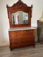 Art Deco Antieke ladenkast, Huis en Inrichting, Kasten | Ladekasten, Ophalen, Gebruikt, 3 of 4 laden, Minder dan 100 cm