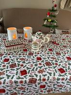 Kerst gingerbread cookies tafelkleed 250x155 cm nieuw, Ophalen of Verzenden, Nieuw, Rechthoek, Binnen