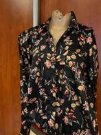 HEARD MIND blouse met boord maat 40  origineel zgan, Maat 38/40 (M), Heard mind, Zwart, Ophalen of Verzenden