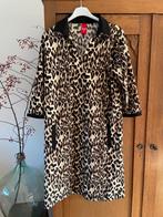 Jurk Panter print Only M, Ophalen of Verzenden, Zo goed als nieuw, Bruin, Onder de knie