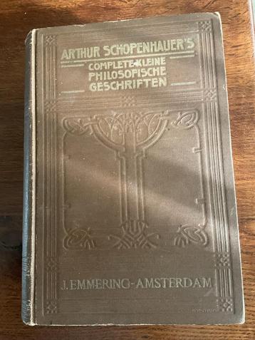 Schopenhauer - Parerga en Paralipomena (1908) beschikbaar voor biedingen