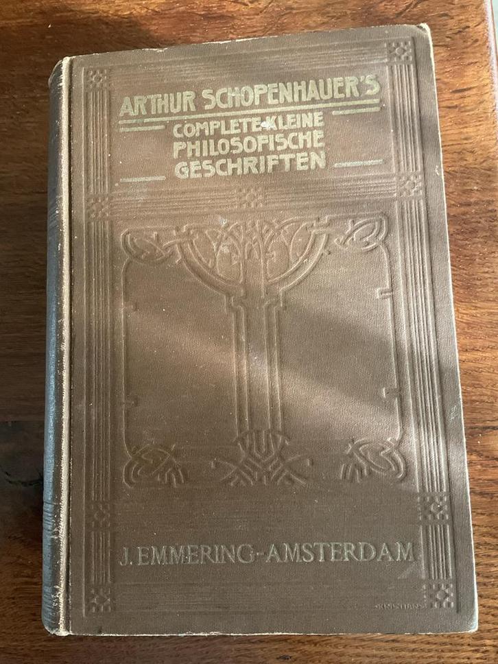 Schopenhauer - Parerga en Paralipomena (1908), Boeken, Filosofie, Gelezen, Wijsbegeerte of Ethiek, Ophalen of Verzenden