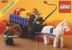 Lego Castle Forestman 1877 Crusader's Cart, Ophalen of Verzenden, Zo goed als nieuw, Complete set, Lego