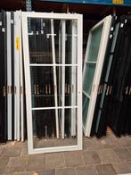 93x231,5cm Binnendeur opdek links staallook Wit SL42, Doe-het-zelf en Verbouw, Deuren en Horren, Ophalen, 80 tot 100 cm, Glas