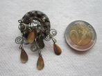 15.  Schitterende oude broche Noorwegen, solje zilver 830, Sieraden, Tassen en Uiterlijk, Antieke sieraden, Ophalen, Overige materialen