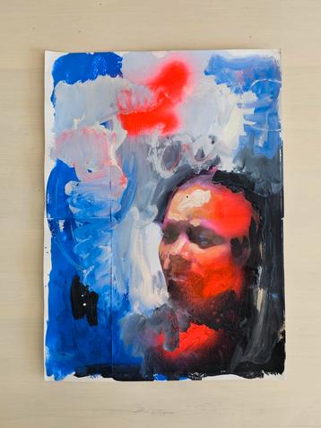 Peter Klashorst | Face in a night club beschikbaar voor biedingen
