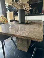 Granieten eettafel, Huis en Inrichting, Tafels | Eettafels, 200 cm of meer, Zo goed als nieuw, Rechthoekig, 50 tot 100 cm