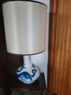 Staande lamp met chinese draak, Ophalen, 25 tot 50 cm, Rond, Zo goed als nieuw