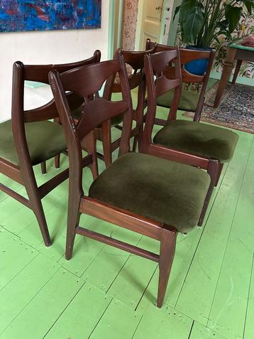 Set van 5 stoelen uit jaren 60, van het NLse merk Bako beschikbaar voor biedingen