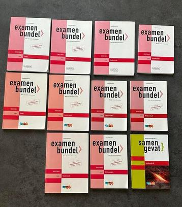 Veel Examenbundels + Samengevat VWO beschikbaar voor biedingen