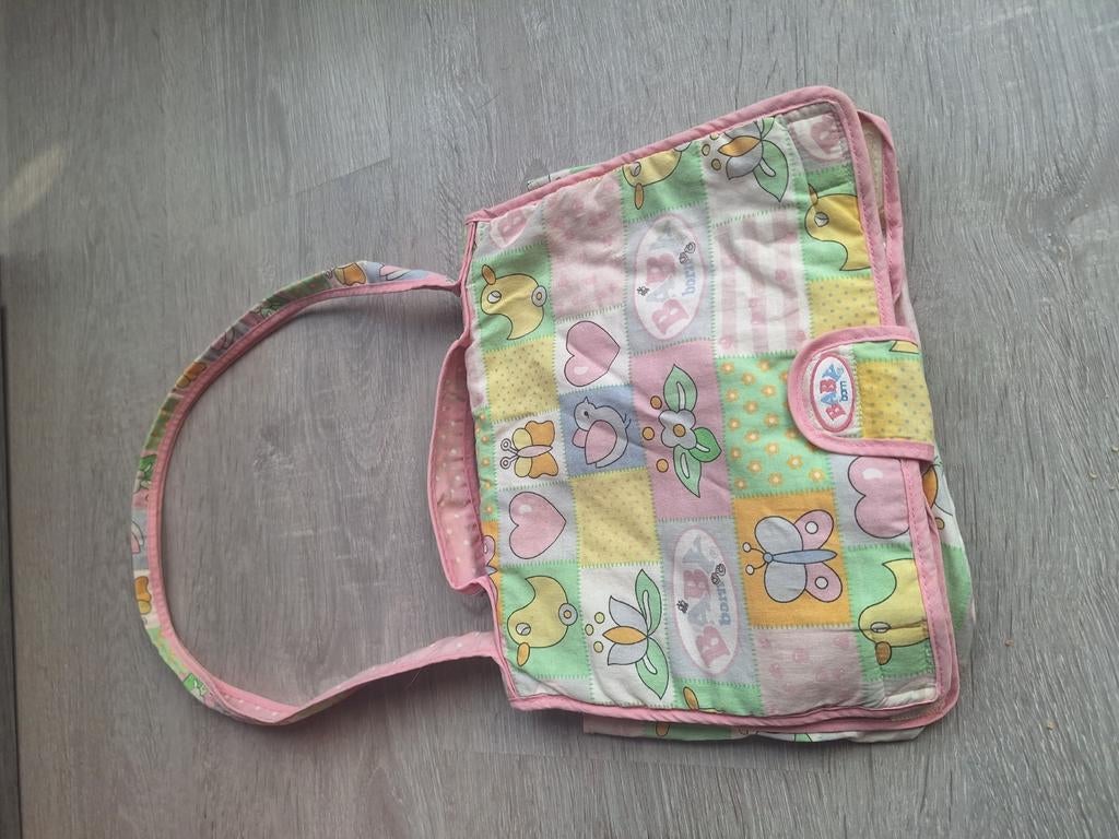 Luiertas babyborn, Ophalen of Verzenden, Zo goed als nieuw, Babypop