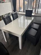 Eettafel + 6 Luxestoelen en Salontafel, Huis en Inrichting, Ophalen of Verzenden