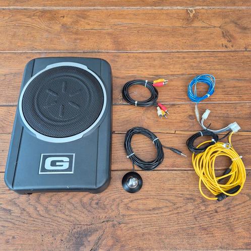Gladen US8 – Under seat subwoofer compleet, Auto diversen, Autospeakers, Gebruikt, Ophalen of Verzenden