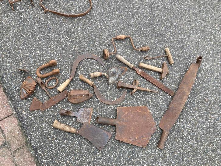 Collectie Antiek Gereedschap, Antiek en Kunst, Antiek | Gereedschap en Instrumenten, Ophalen