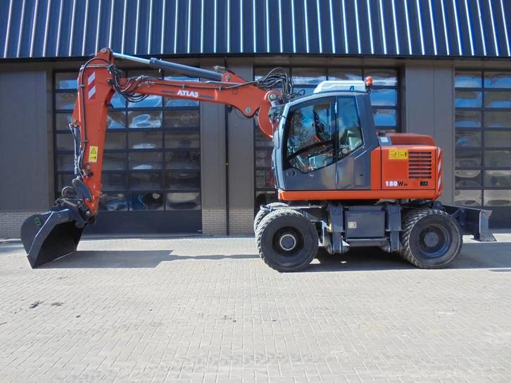 Atlas 180 WSR (bj 2013), Zakelijke goederen, Machines en Bouw | Kranen en Graafmachines, Graafmachine