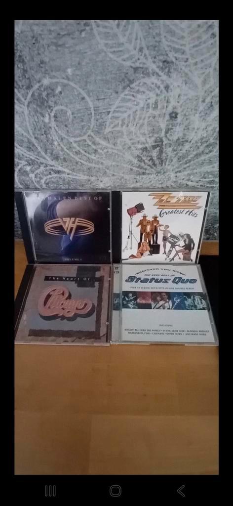 Bundel 80s/90s poprock 4 cd's, Cd's en Dvd's, Cd's | Rock, Zo goed als nieuw, Poprock, Ophalen of Verzenden