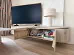 Zen Lifestyle Lopez TV Meubel - Wit Mango Hout - 200 cm, Ophalen, 150 tot 200 cm, Zo goed als nieuw, Minder dan 100 cm
