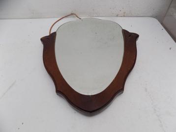 Brocante spiegel wandspiegel halspiegel jaren 30 art deco  
