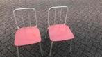 Te koop leuke retro stoeltjes en tafeltje jaren 50/60, Ophalen