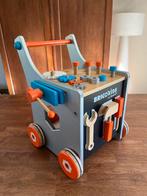 Houten loopwagen met gereedschap, Ophalen, Zo goed als nieuw, Bouwen