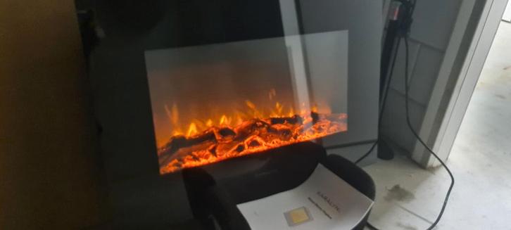Xaralyn Varese sfeerhaard incl. afstandsbediening, Huis en Inrichting, Haarden, Zo goed als nieuw, Elektrische haard, Ophalen of Verzenden