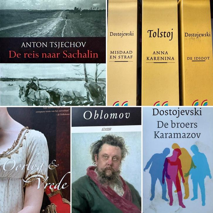 Russische Literatuur Klassiekers, Boeken, Literatuur, Gelezen, Europa overig, Ophalen