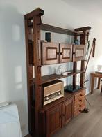 Houten wandmeubel/kaaskast, Met deur(en), 200 cm of meer, Klassiek, 150 tot 200 cm