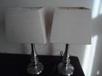 2 staande lampen tafellampen, Huis en Inrichting, Lampen | Tafellampen, Ophalen, Gebruikt, Metaal, Minder dan 50 cm