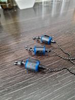 3 X GEERT OOMS HANGERS MET LIJNCLIPS EN KETTINGEN IZGST, Watersport en Boten, Hengelsport | Karpervissen, Ophalen of Verzenden