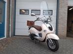 Nieuwe retro scooter / 45  of 25 km / 146 km / windscherm!🛵, Overige modellen, Zo goed als nieuw, Benzine, Maximaal 25 km/u