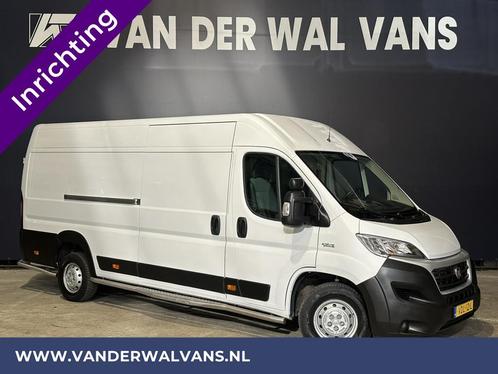 Fiat Ducato 3.0 NP 136pk L4H2 Post NL inrichting Euro6 Airco, Auto's, Bestelauto's, Bedrijf, Te koop, ABS, Achteruitrijcamera