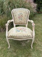 Antieke stoel Louis XV vintage brocante, Antiek en Kunst, Antiek | Meubels | Stoelen en Banken, Ophalen