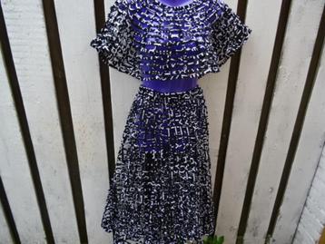Ghana batik katoenen rok en cape uniek kleurvast wasmachine beschikbaar voor biedingen