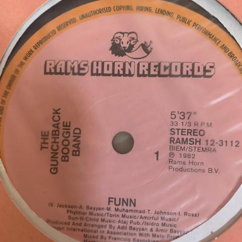 12inch The Gunchback Boogie Band - Funn, Cd's en Dvd's, Vinyl Singles, Gebruikt, Maxi-single, R&B en Soul, 12 inch, Ophalen of Verzenden